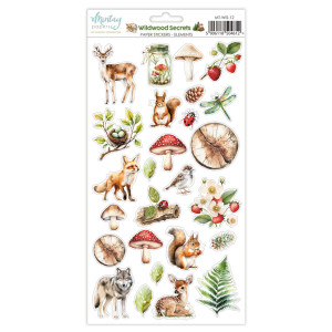 Mintay Papers - Wildwood Secrets - 6 x 12 Elements Paper stickers