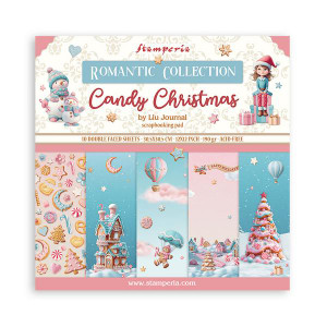 Stamperia - Candy Christmas - 12 x 12 Paper Pad (SBBL173)