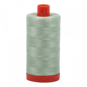 Aurifil 100% Cotton Mako Thread 50 wt - Pale Green (MK50SP2800)
