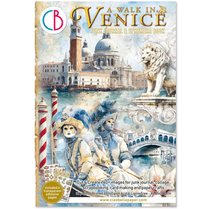 Ciao Bella - A Walk In Venice - Junk Journal & Ephemera Book (CBB023)