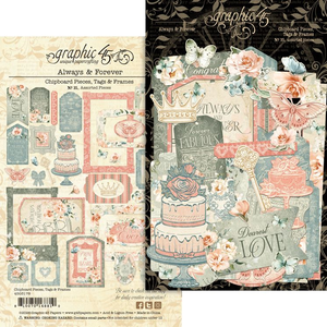 Graphic 45 - Always & Forever - Tags & Frames (4503178) 1