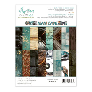 Mintay Papers - Man Cave 6 x 8 Add On Paper Pad (MT-MAN-11)
