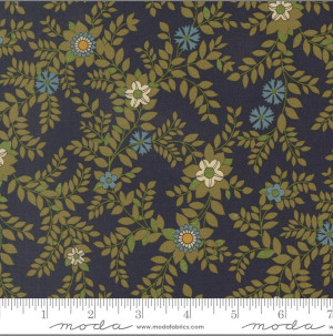 Moda Fabric - Chelsea Garden Galivanting Garden Florals Midnight