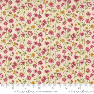 Moda Fabric - Chelsea Garden Cheek Posy Small Floral Porcelain