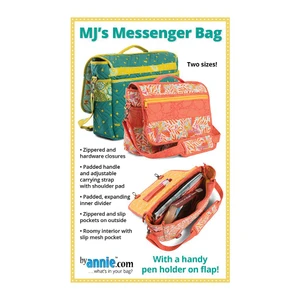 By Annie Patterns MJ's Messenger Bag (PBA261)