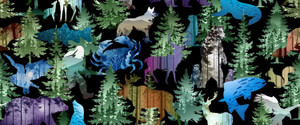 In The Beginnings - 2026 Oregon Shop Hop Collection - Animal Toss Large