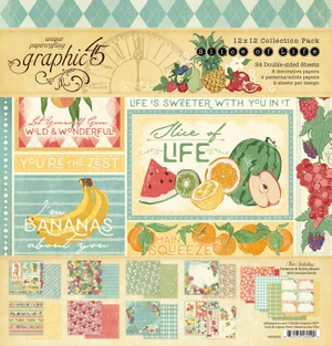 Graphic 45 - Slice of Life - 12x12 Collection Pack (4503230)