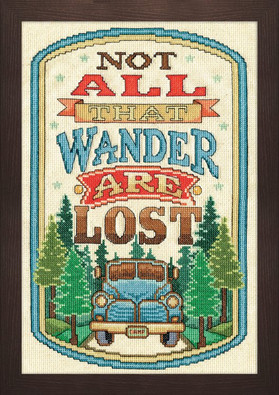 Design Works Crafts Counted Cross Stitch - Wander