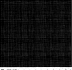 Riley Blake Designs Texture Black - Sold By The Half Yard (C610-Black)