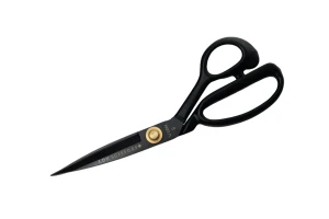 LDH Scissors Midnight Edition Fabric Shears 8" Rubber Handle (FH8-R)