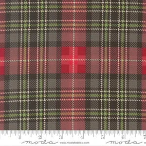 Moda Fabric - Holiday Cheer Christmas Plaid Checks and Plaids - Sold by the Half Yard