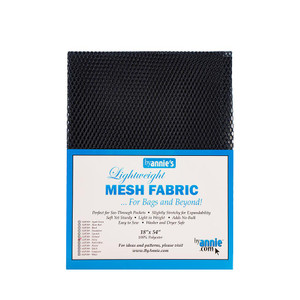 By Annie Lightweight Mesh 1/2 yard package - Navy