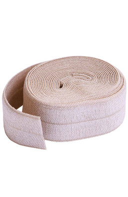 By Annie Fold-Over Elastic 20mm - 2 Yards - Natural