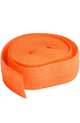 By Annie Fold-Over Elastic 20mm - 2 Yards - Pumpkin