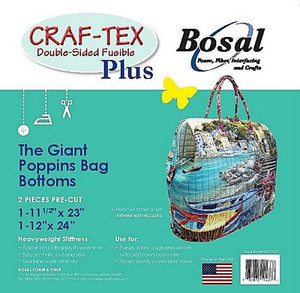 Bosal Foam & fiber - Craf Tex Plus - Giant Poppins Bag White