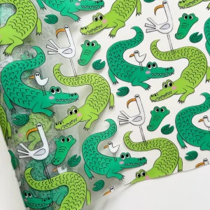 Sassafras Lane  Clear Tpu Vinyl Alligators