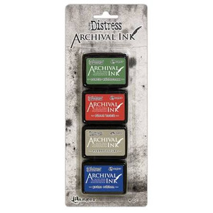 Tim Holtz Distress Archival Mini Ink Kit - Set 6