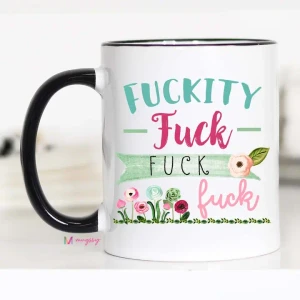 Coffee Mug - 15 oz - F@@kity F@@k 