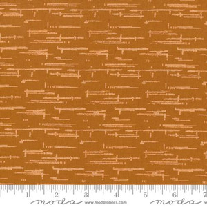 Moda Fabric - Windfall Textured Blenders Stripe Carmel