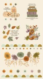 Moda Fabric - Windfall Panel Eggshell - Sold by Panel (45659 11)