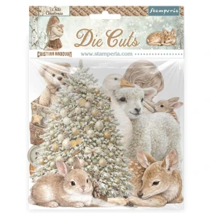 Stamperia - White Christmas - Die Cuts Assorted (DFLDC141)