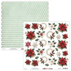 Mintay Papers - Season Of Joy - 12 x 12 - 10 Flora (MT-SOJ-10)