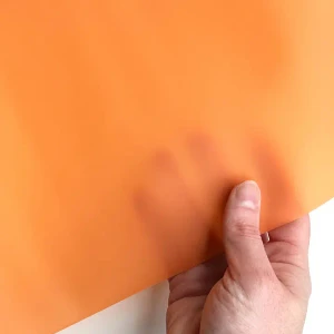 Sassafras Lane Jelly Vinyl - 18in X 53in Roll - Orange
