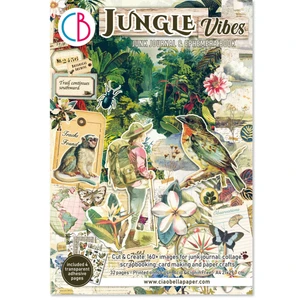 Ciao Bella - Jungle Vibes - Junk Journal & Ephemera Book (CBB026)