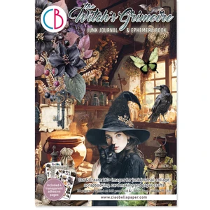 Ciao Bella - The Witch's Grimoire - Junk Journal & Ephemera Book (CBB029) 