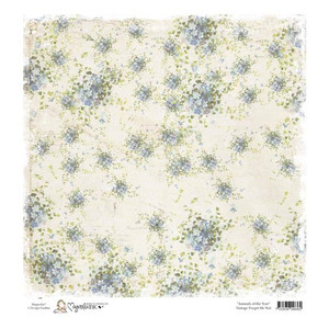 Magnolia 12 x 12 Paper - Vintage Forget Me Not