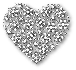 Memory Box Die - Snowflake Heart