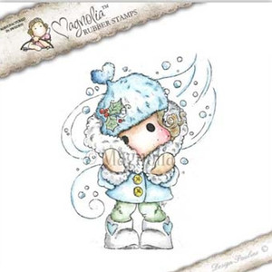 Magnolia Stamps - Waiting For Christmas 2014 - Its Cold Outside Tilda
