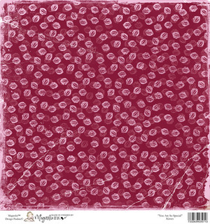 Magnolia 12 x 12 Paper You Are Special KISSES