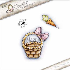 Magnolia Stamp Sakura Basket With Bow Kit