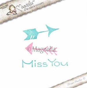 Magnolia Stamps Shadow Stamp Miss you