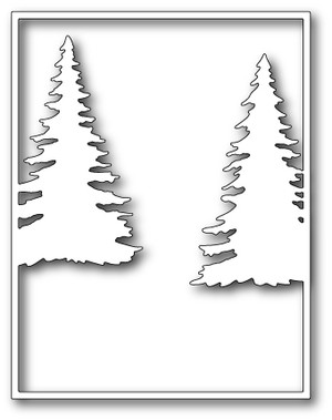 Memory Box Die Simple Evergreen Frame (MB-99243)