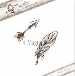 Magnolia Stamps Boho Arrow & Feather