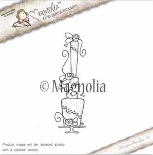 Magnolia Stamps Boho Rose Cake