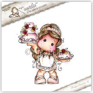 Magnolia Stamps Boho Rose Cake Tilda