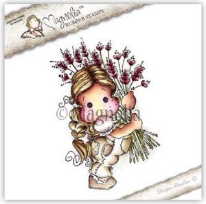 Magnolia Stamps Boho Tilda With Heart Rice