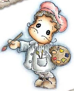 Magnolia Stamps - Little Italy - Artist Edwin 