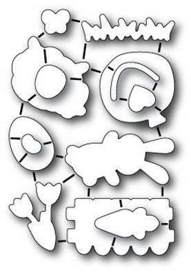 Poppystamps Craft Die - Easter Excitement (PS-1460)