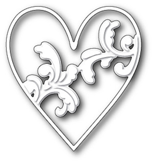 Memory Box Die - Elliana Heart (MB-99355)