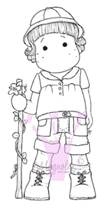 Magnolia JUNGLE TILDA Rubber Stamp