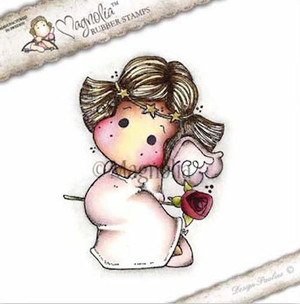 Magnolia Stamps - A Touch Of Love - Tilda With Star Diadem