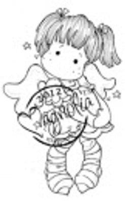 Magnolia Rubber Stamp DANCING WITH STARS TILDA