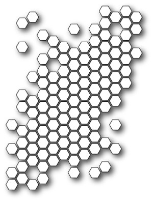 Memory Box - Craft Die - Honeycomb Collage