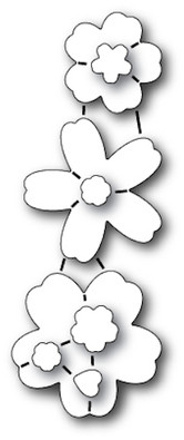 Poppystamps Craft Die - Flourish Blooms Die Set (PS-1539) Poppystamps Craft Die - Flourish Blooms Die Set (PS-1539)