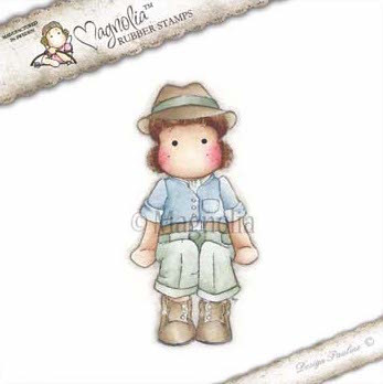 Magnolia Stamps - Australian Tilda from Bon Voyage - The Rubber Buggy