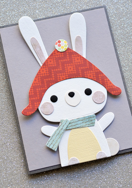 Memory Box Die- Snow Bunny Craft Die - The Rubber Buggy